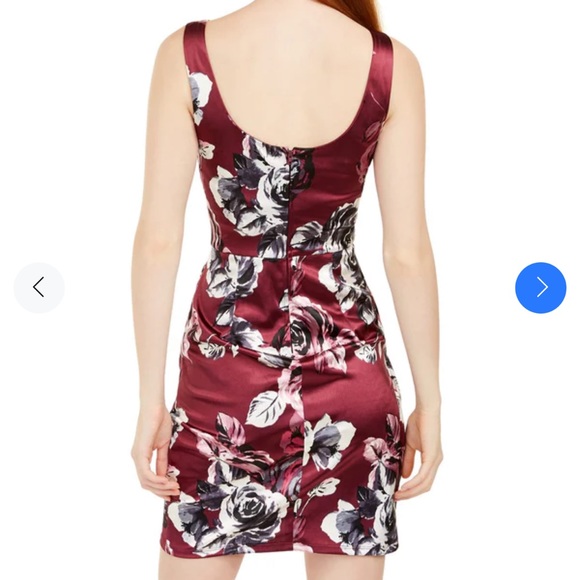 Beautiful BCX satin print dress - Picture 6 of 7